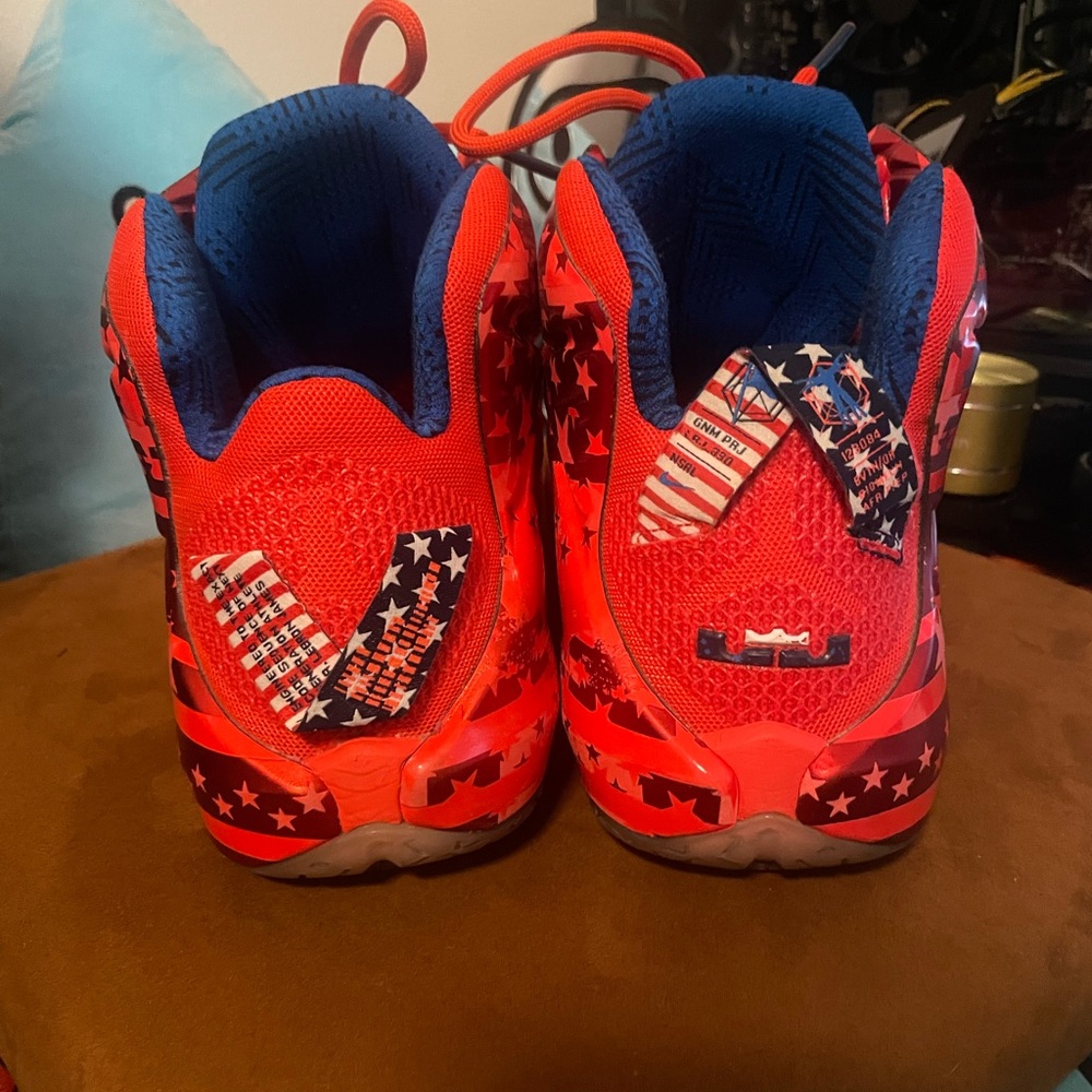 SOLD-Lebron 12 Independence Day - Picture 5 of 7